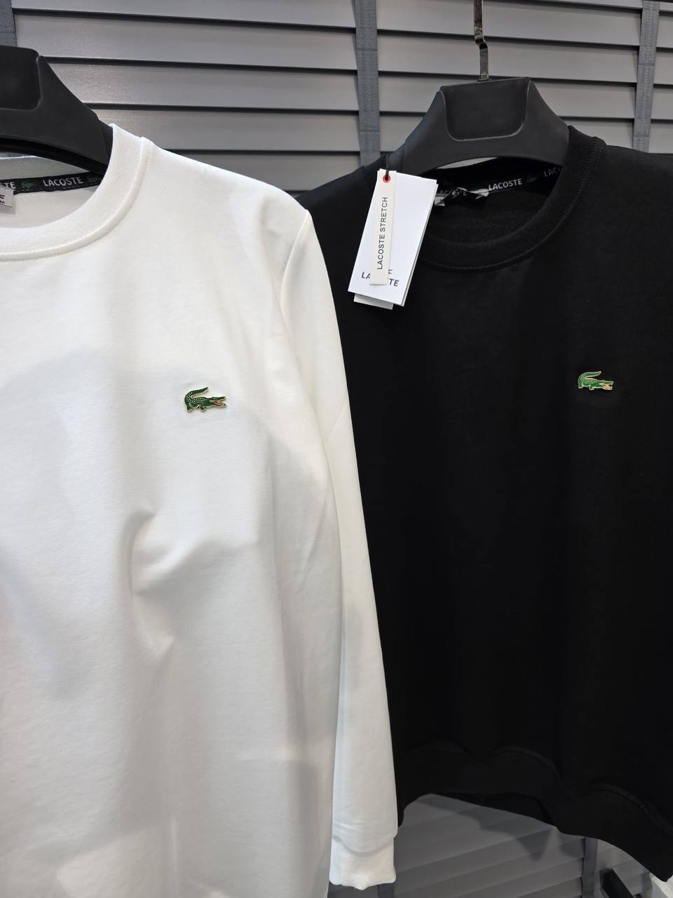 Lacoste Fit Organik Pamuk Sweatshirt Metal Lacoste Logolu
